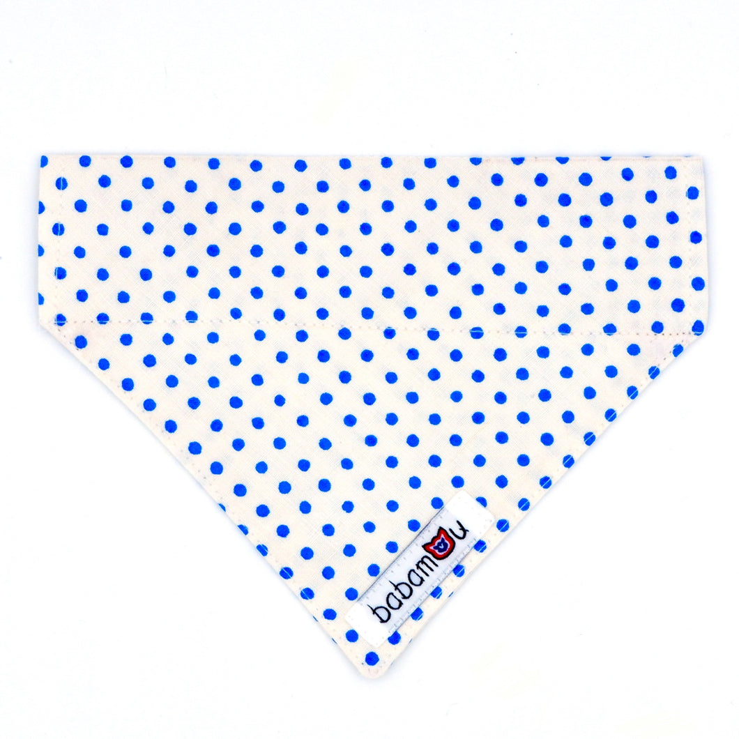 BANDANA POLKA BLEU